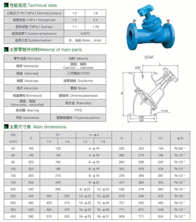 靜態平衡閥 靜態平衡閥